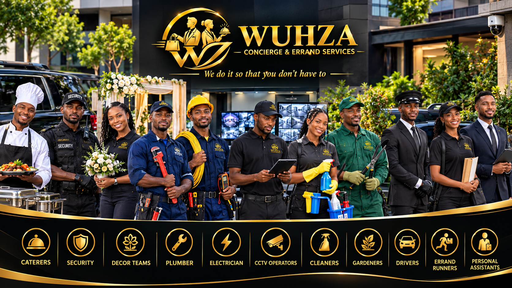 WUHZA staff and trusted vendor partners